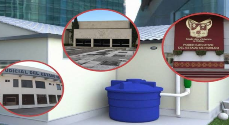 Dan iniciativa para que edificios gubernamentales en Hidalgo usen agua de lluvia