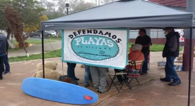 Residentes de Playas de Tijuana en contra del Programa de Desarrollo Urbano