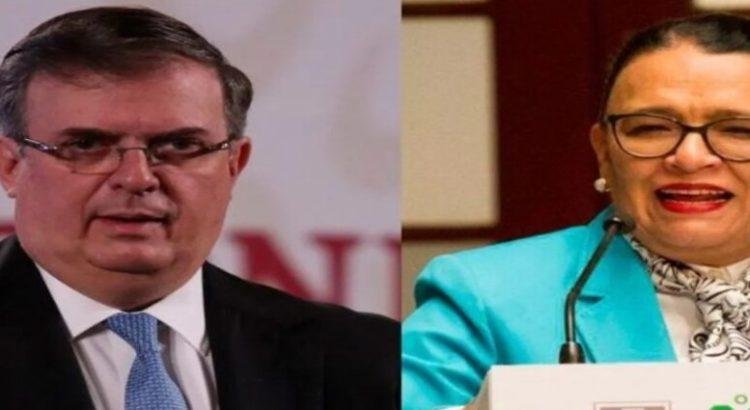Ebrard y Rosa Icela Rodríguez viajan a Washington para hablar sobre el fentanilo y tráfico de armas
