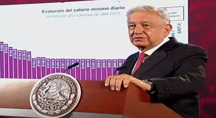 AMLO asegura que este año la economía del país aumentará un 4%