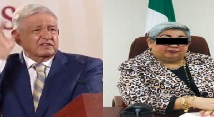 AMLO justifica detención de la jueza Angélica Sánchez