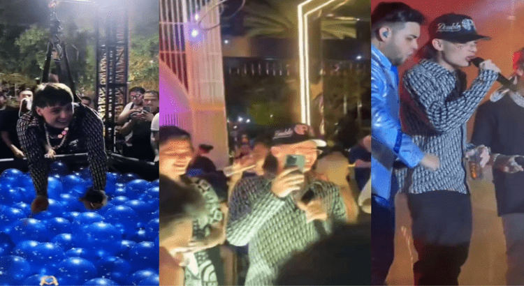Peso Pluma celebra su cumpleaños 24 en Jalisco