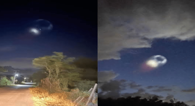 Avistan objeto luminoso en el cielo de NL