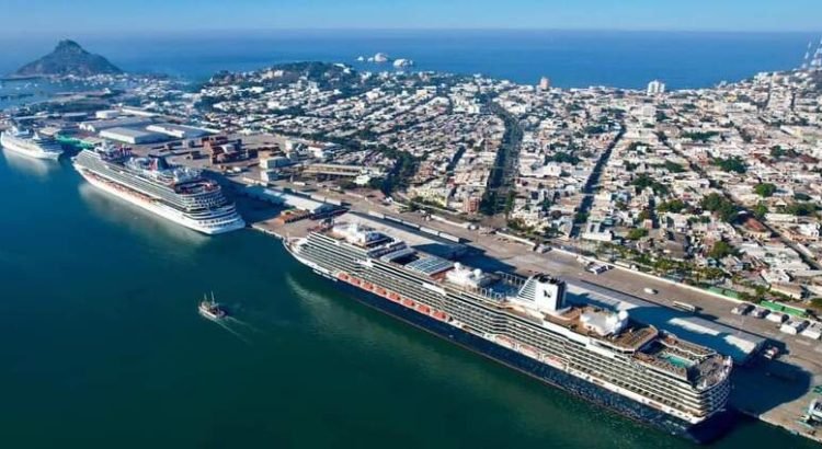 Se prepara Mazatlán para el arribo de 23 cruceros turísticos