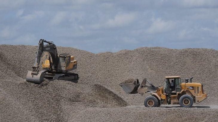 Campeche vende material pétreo a empresas norteamericanas