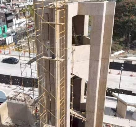 Construyen mirador inspirado en la cultura wixárika en Tepic
