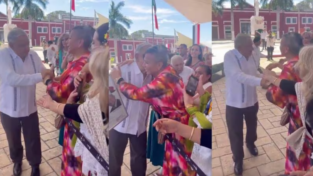 AMLO le dijo “señor vestido de mujer” a la diputada Salma Luévano AMLO le dijo “señor vestido de mujer” a la diputada Salma Luévano