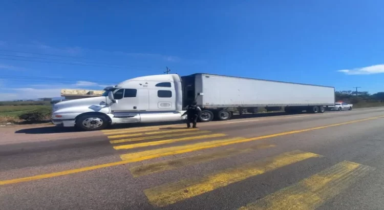 Multimillonario cargamento es asegurado en la Tepic-Mazatlán