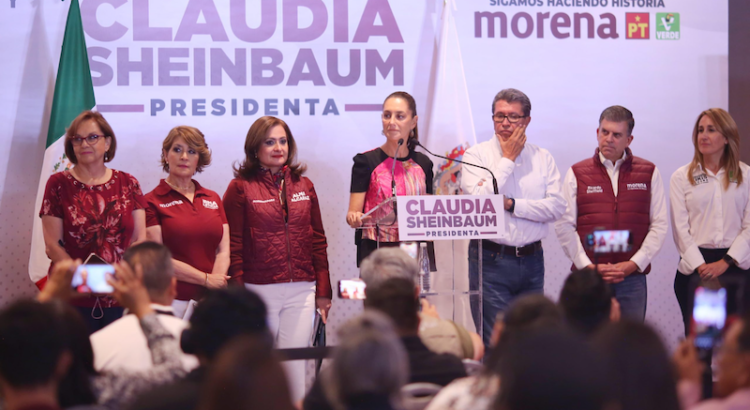 Claudia Sheinbaum denunció la compra de votos en el Guanajuato