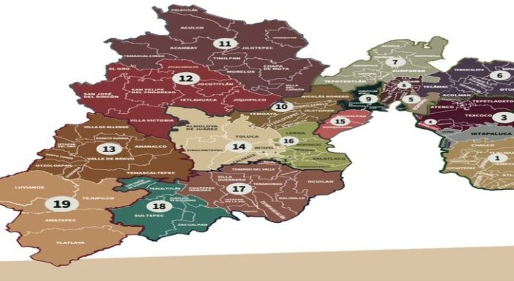 Edomex será regionalizado por zonasç