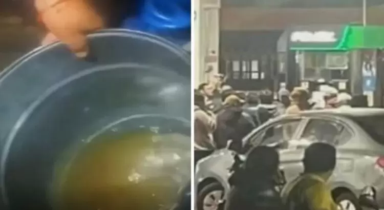 Gasolinera dañó más de 30 autos por dar gasolina rebajada con agua