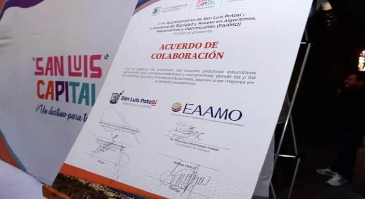 El alcalde Galindo firma un acuerdo con la Universidad de Harvard