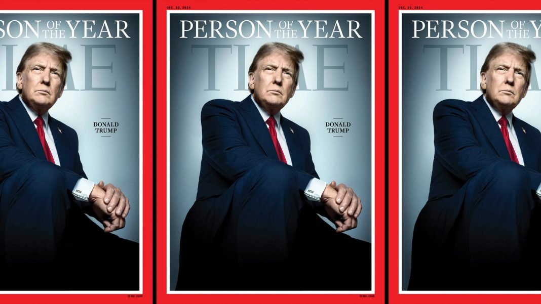 Donald Trump ha sido nombrado "Persona del Año" por segunda vez por la revista Time