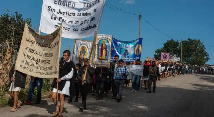 Indígenas de Chiapas exigen justicia y seguridad (1)