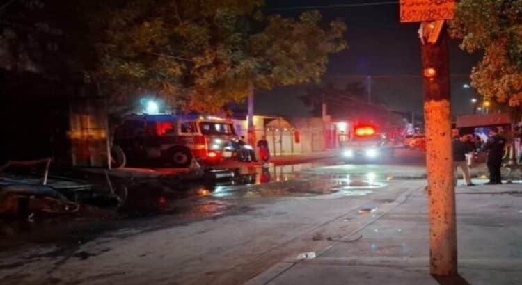 Incendio en una llantera en la Toledo deja una persona fallecida y otra herida