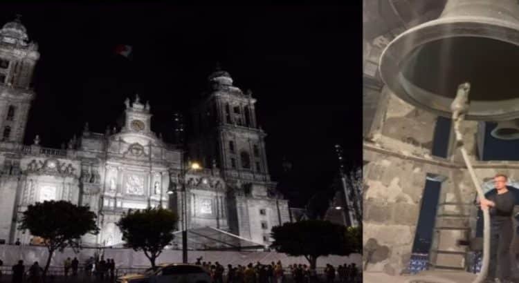 La Catedral Metropolitana de la CDMX hizo sonar sus campanas por la muerte del papa Francisco