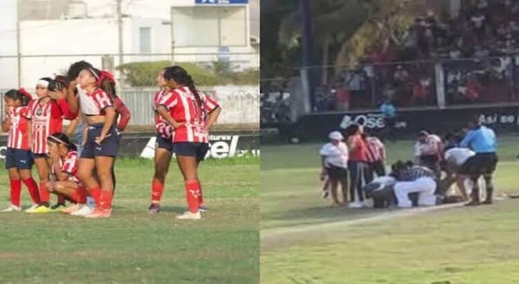 Muere jugadora de futbol infantil durante partido de final en Michoacán