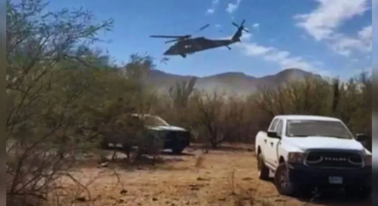 Aseguramiento de arsenal, droga y rescate de menores Resultados de operativos en Sonora