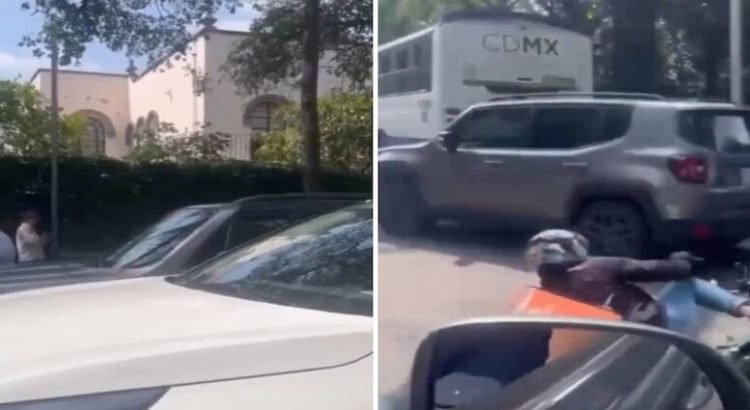 “Lady Jeep” arrolla a repartidor en la CDMX