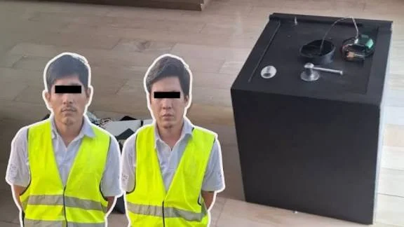 Detienen a dos guardias por intento de robo en fraccionamiento de Monterrey
