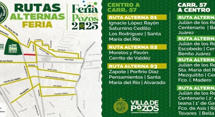 El grupo Pesado y otros 6 artistas que se presentarán en la Feria de Villa de Pozos