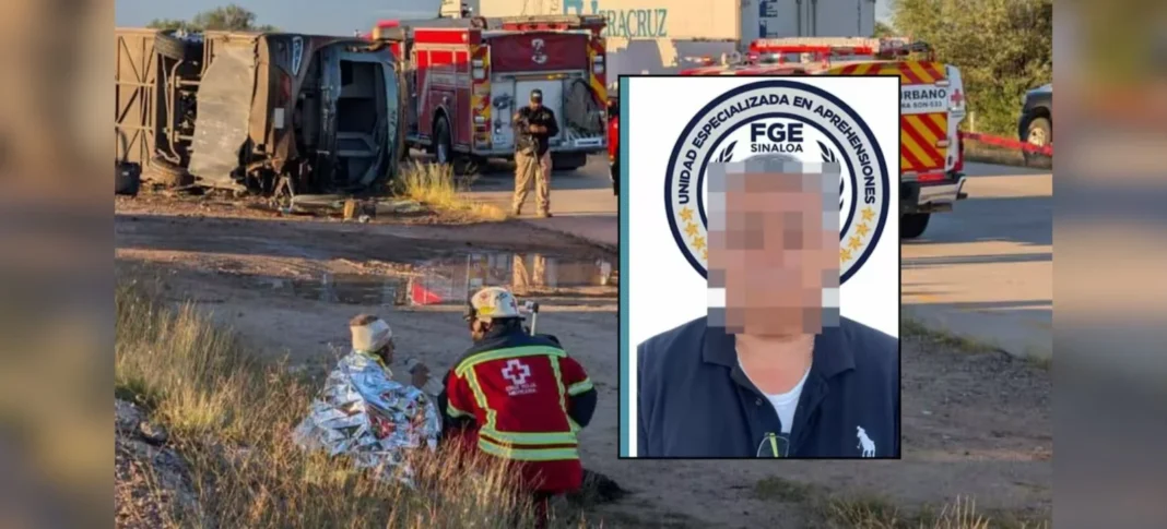Atrapan a chofer de Tufesa que abandonó a accidentados en el tramo Guaymas–Hermosillo