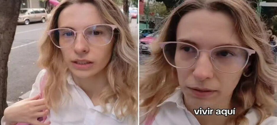 Se viraliza extranjera tras quejarse del caos de CDMX