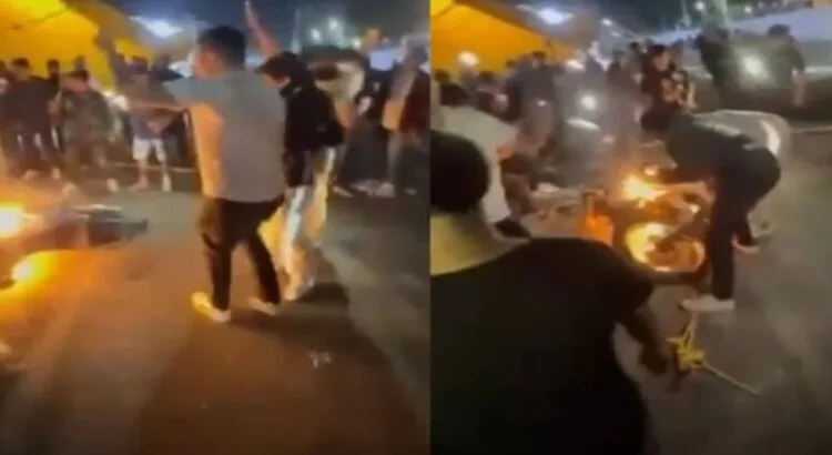 ‘Rodada del terror’ termina en golpes en Cuernavaca