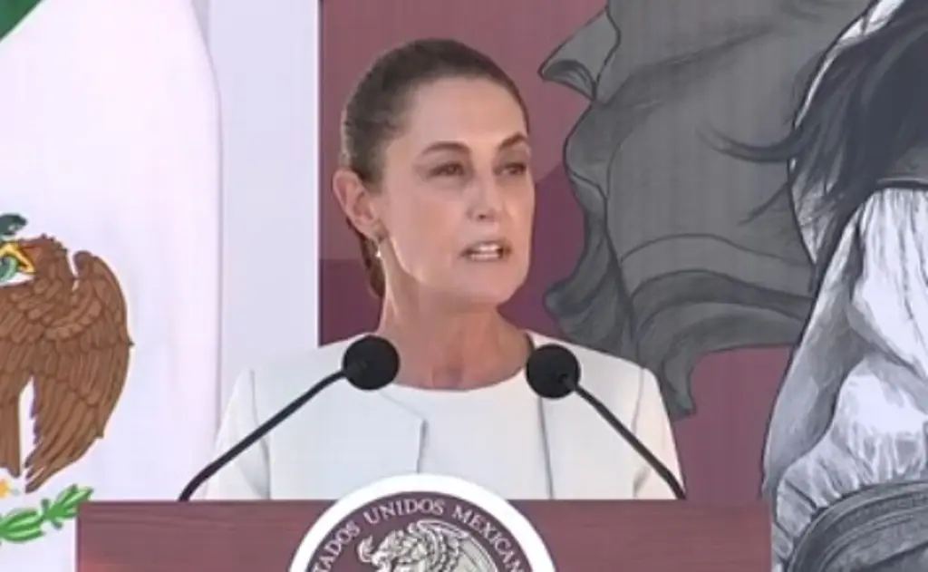 Antipatriotas han pedido intervención extranjera, Sheinbaum desde Veracruz