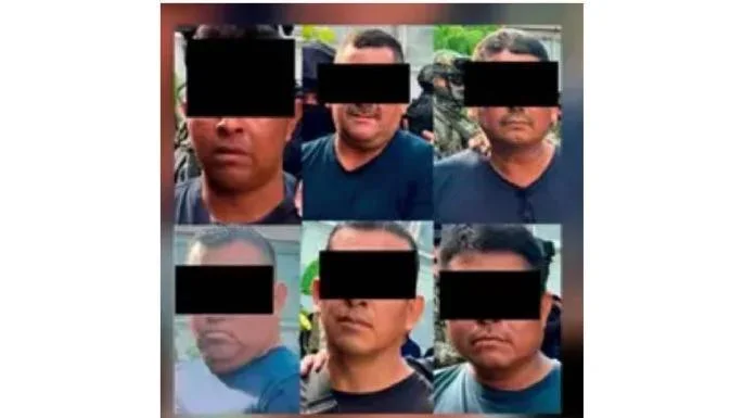 Detienen a seis policías de Tabasco señalados de pertenecer a La Barredora