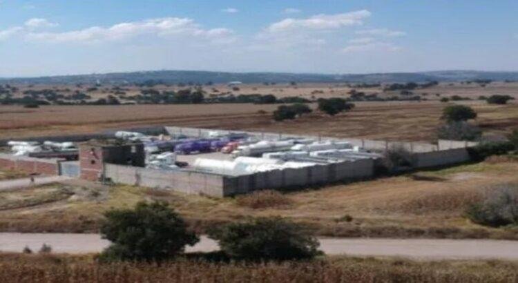 Aseguran bodega de huachicol en Tlaxcala