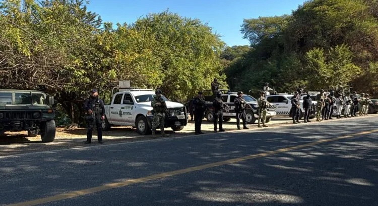 Refuerzan Guerrero y Michoacán la coordinación de seguridad en la región de la Costa Grande