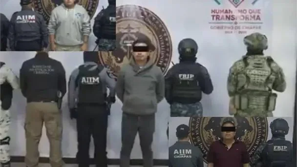 Detienen a tres exfuncionarios de Chiapas por presunta venta de actas de nacimiento a extranjeros