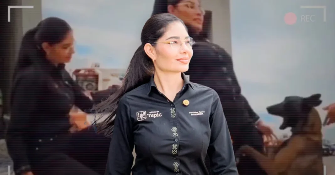 Geraldine Ponce niega demanda contra el ayuntamiento de Tepic por incidente con perro policía