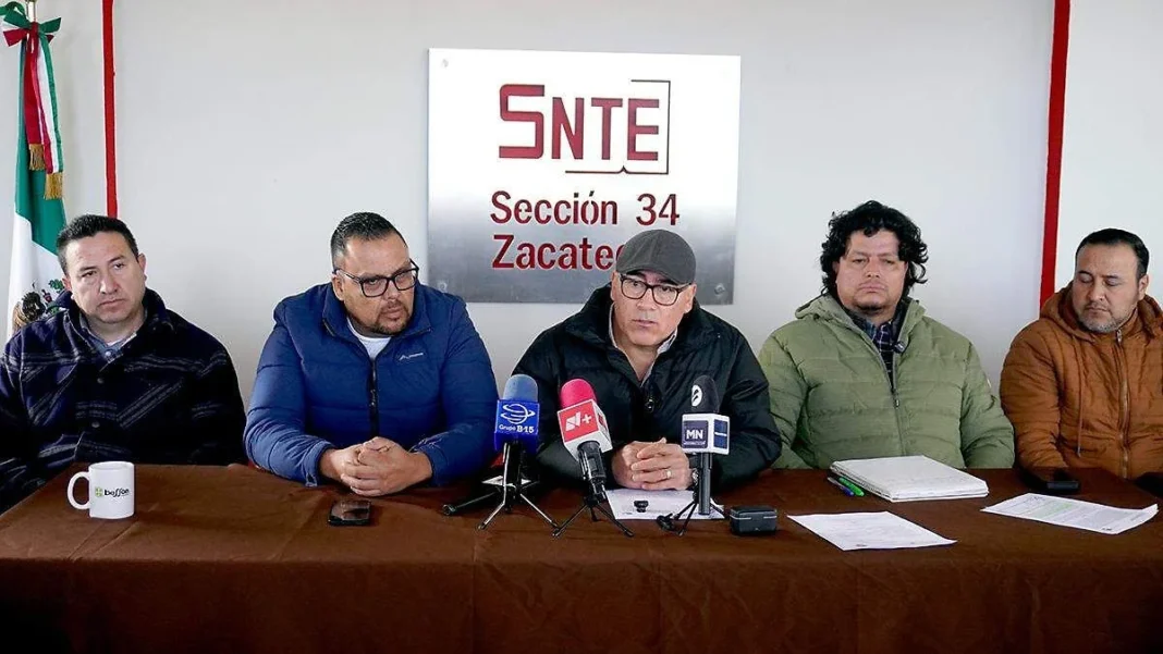 SNTE Sección 34 anuncia un posible paro estatal