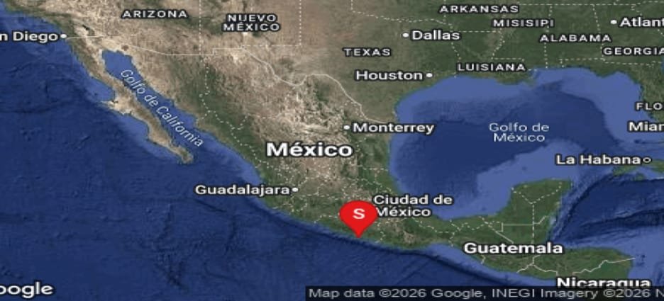 Sismo en Guerrero activa alerta sísmica en CDMX