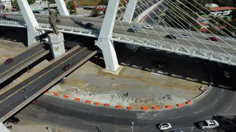 Ajustan paraderos de transporte en Pachuca por obra en la Glorieta 24 Horas