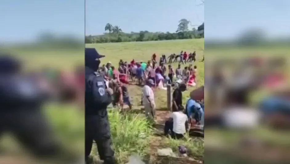 En Tabasco, pobladores realizan rapiña de reses tras volcadura de camión