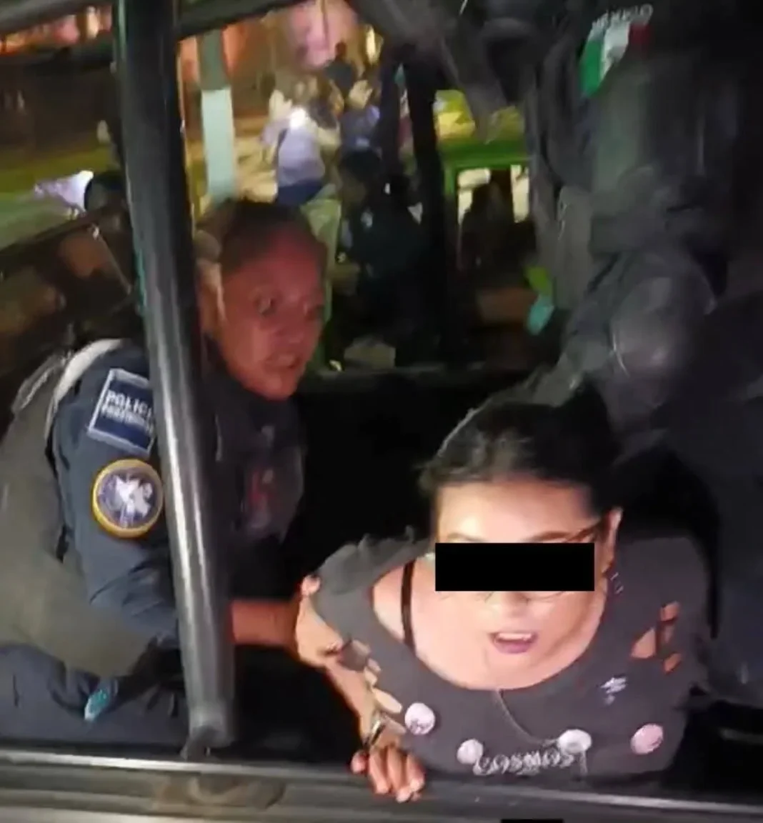 Cinco detenidas por disturbios del 8M en Campeche son enviadas al Cereso de Kobén