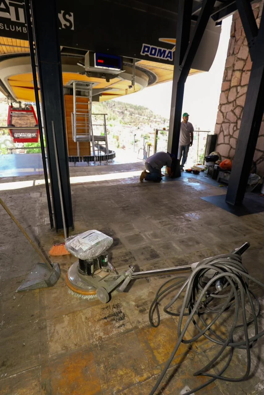 Dan mantenimiento al teleférico y remodelan instalaciones en Zacatecas