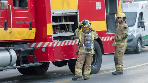 Prevén más donaciones de equipo y capacitación para bomberos de Morelia