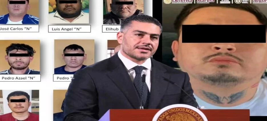 Son detenidas 9 personas del Cártel del Golfo y uno era buscado por EU