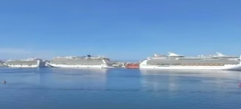 Tres cruceros generan derrama económica superior a 16 millones de pesos en Mazatlán