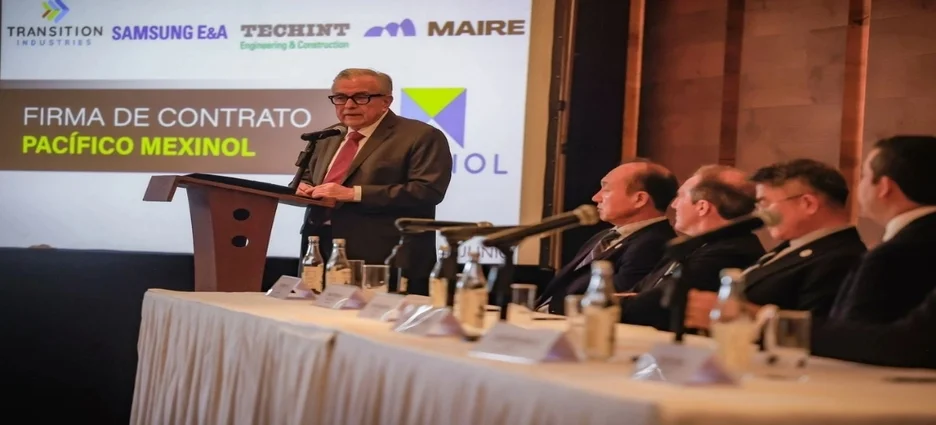 Inicia en Sinaloa construcción de planta de metanol de ultra bajo carbono en Topolobampo