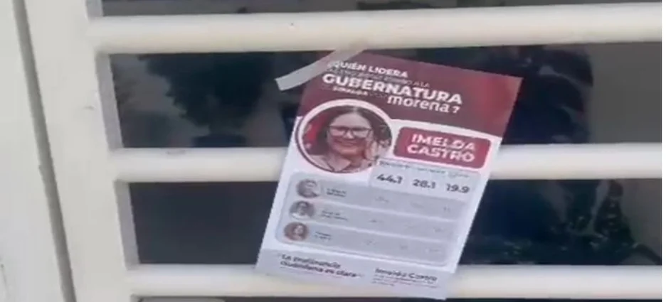 PAN acusa a Imelda Castro de propaganda ilegal en colonia de Culiacán