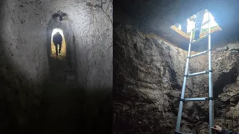 Aseguran túnel clandestino conectado