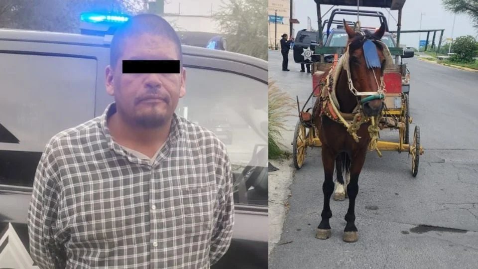 Detienen a hombre por presunto maltrato animal en avenida Ruiz Cortines de Monterrey