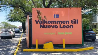 Nuevo León coloca letreros en sueco y coreano rumbo al Mundial 2026