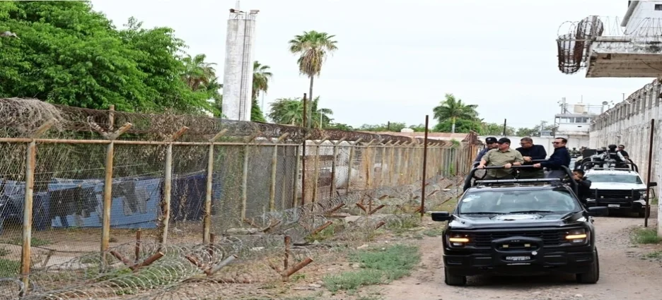 Revisan estrategia de seguridad en el penal de Aguaruto en Culiacán