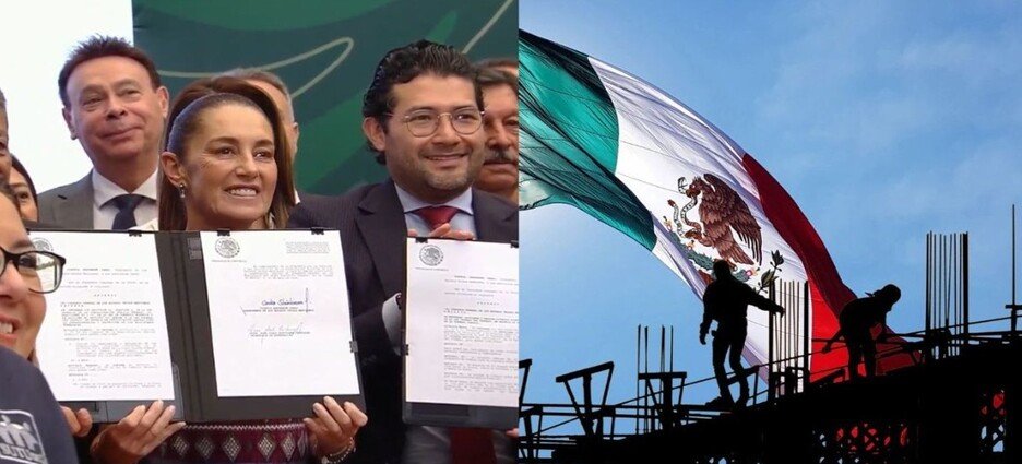 Sheinbaum firma acuerdo histórico para reducir la jornada laboral a 40 horas en México